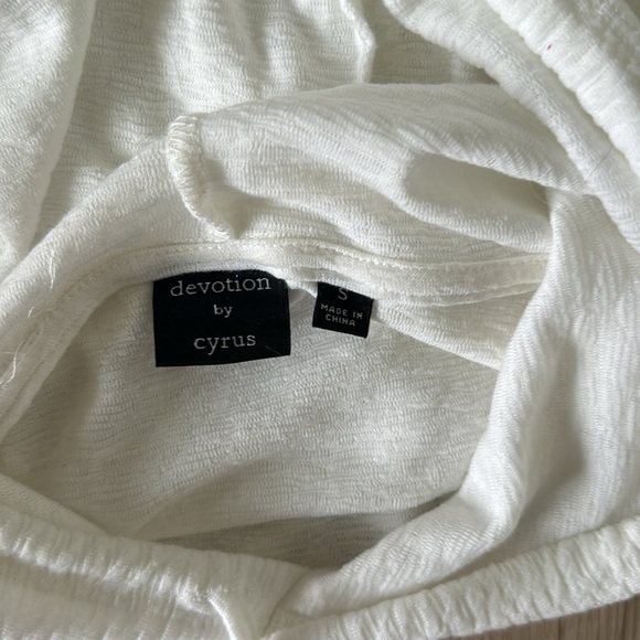 Devotion by Cyrus White Pull Over Hoodie - Picture 5 of 5